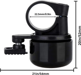 Bicycle Bell Small Size Alloy Mountain Road Bike Horn Sound Alarm For Safety Cycling Handlebar Bicycle Call Accessories